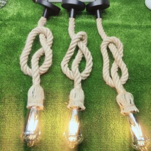 corde et lampe